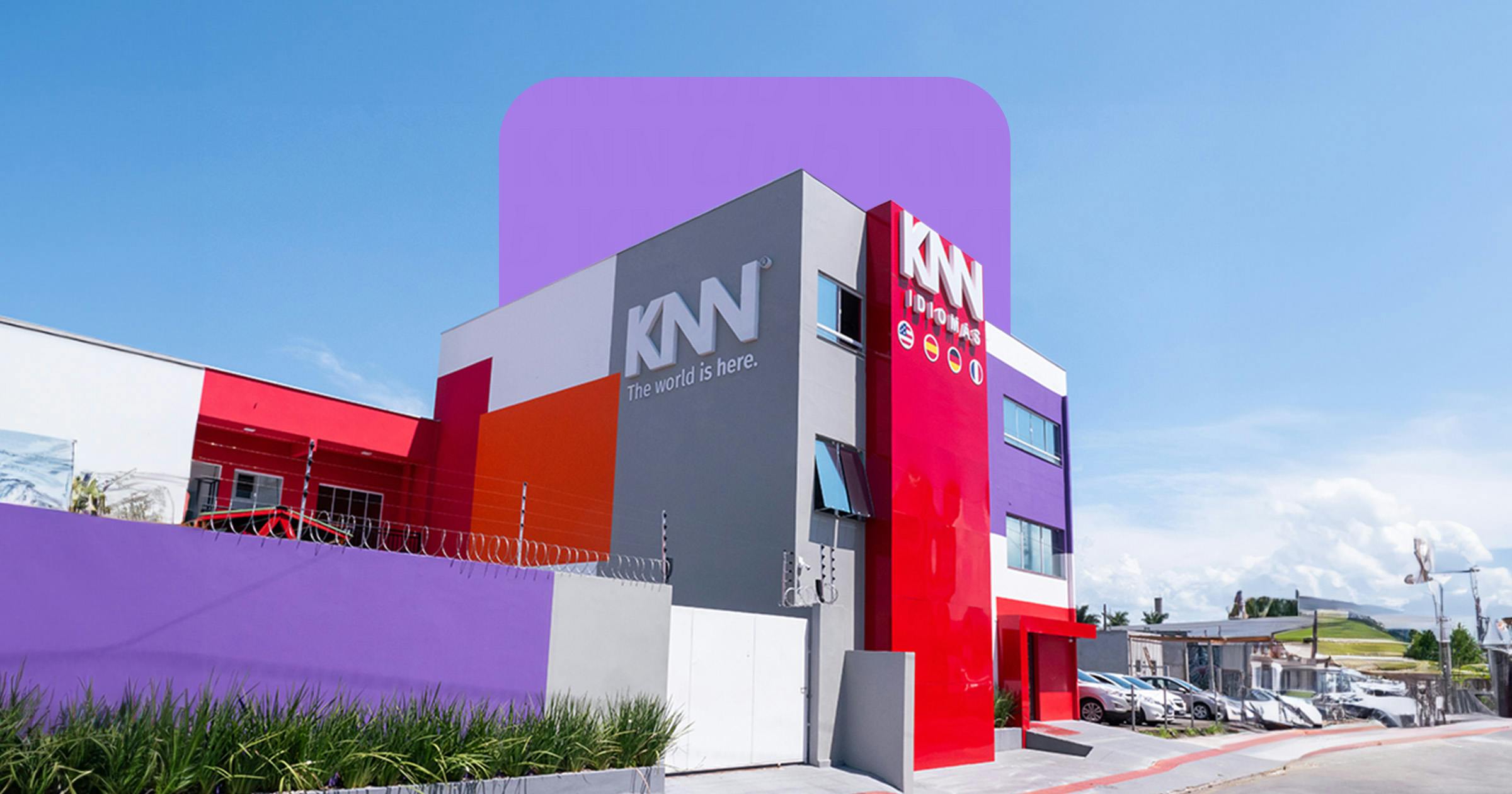 Fachada da escola KNN