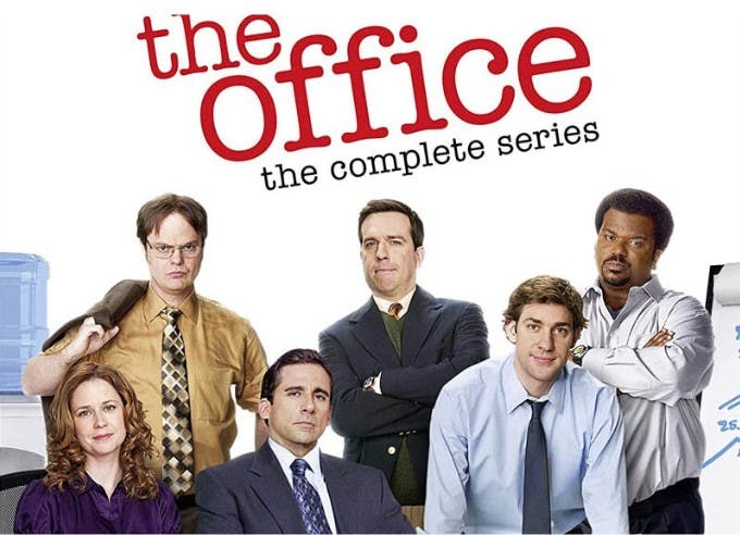 Capa da série americana "The Office".