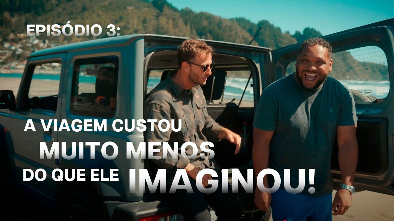 Thumb do vídeo "Ep.3 Um iPhone ou uma AVENTURA INESQUECÍVEL" no YouTube da KNN Idiomas.