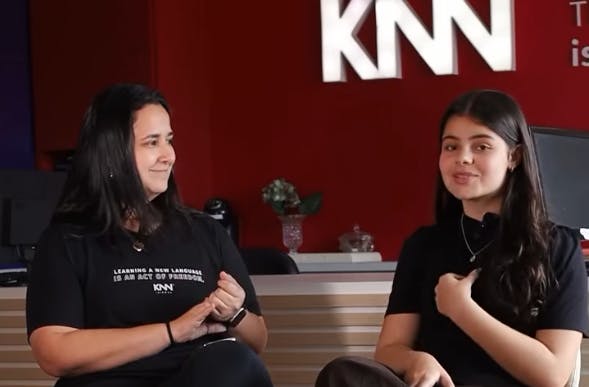Maria Fernanda - Depoimento KNN Idiomas