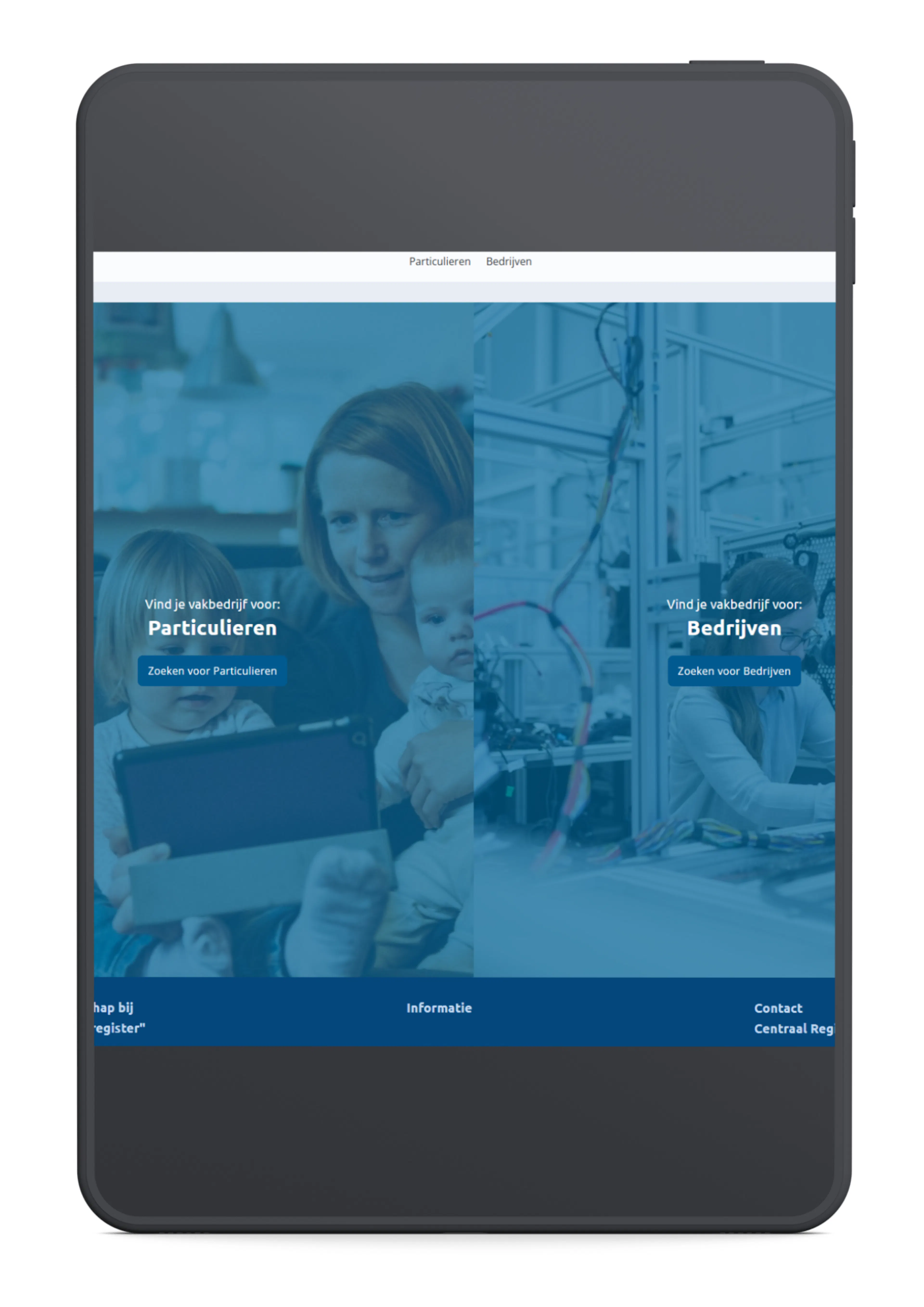 Stap 2: stappenplan checken van een kwalificatie in het Centraal Register Techniek.