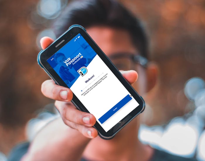 App Vakpaspoort versie 2.0 is beschikbaar.