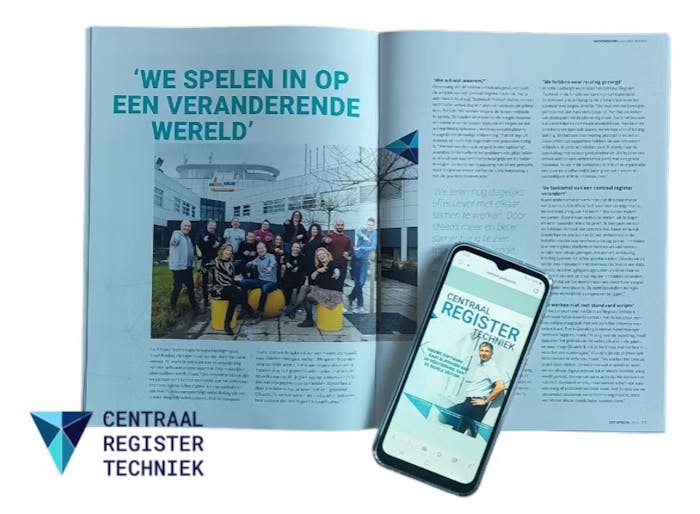 Het nieuwe Centraal Register Techniek jaarverslag/magazine is uit!