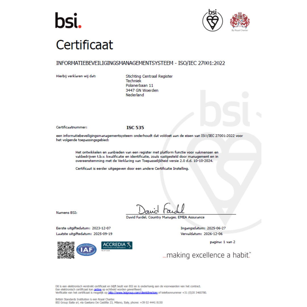Sinds onze oprichting hebben we altijd sterk vastgehouden aan privacy, informatiebeveiliging en transparantie.