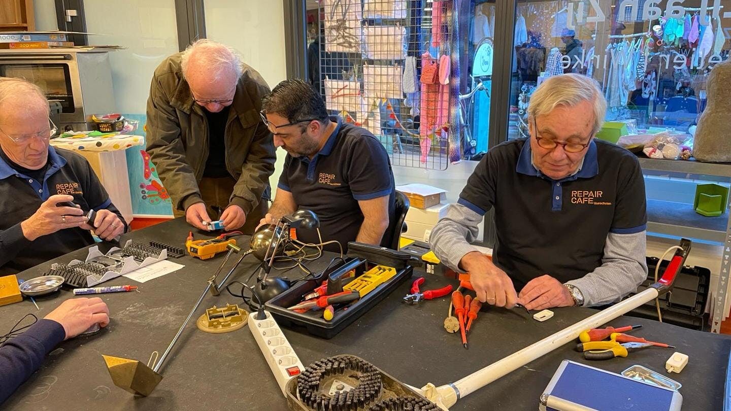 Je vindt Repair Cafés op honderden plaatsen in Nederland en België