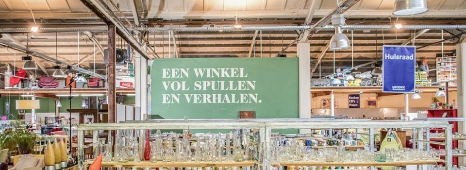Een circulair ambachtscentrum geeft afgedankte producten en materialen een tweede leven.