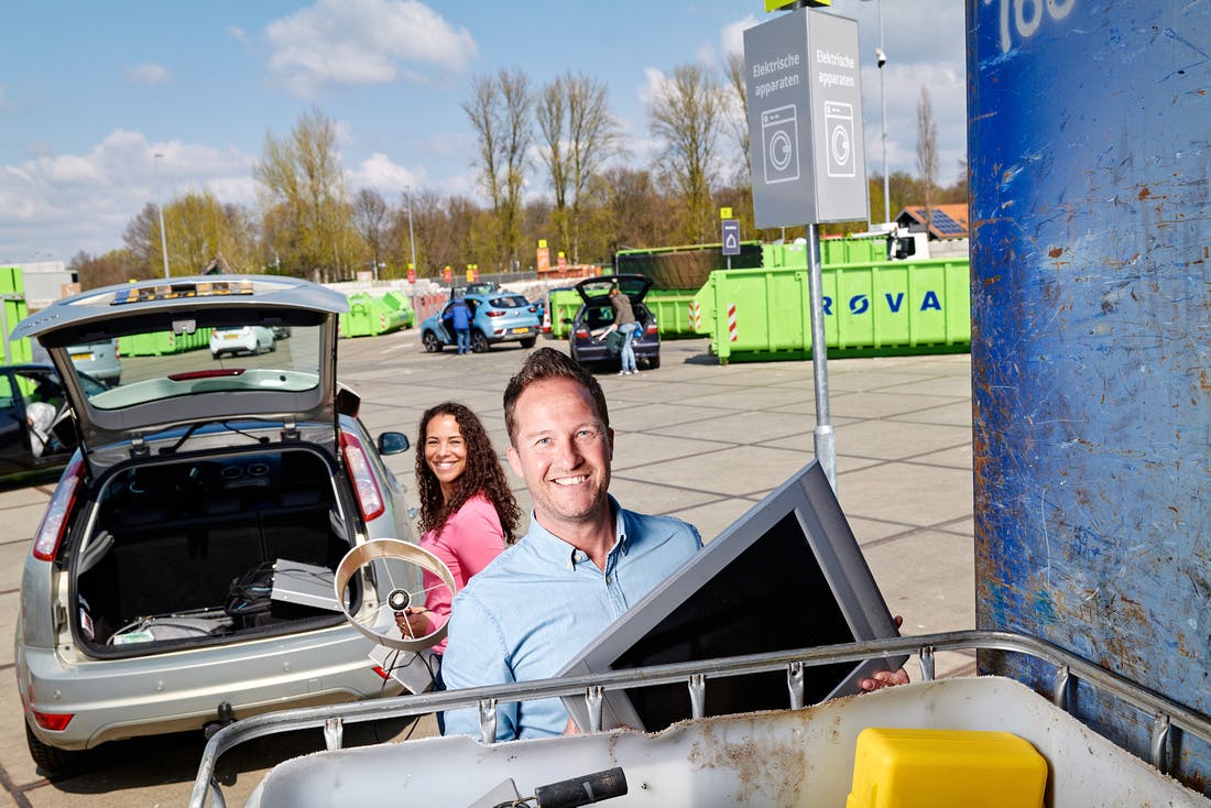 Wecycle organiseert de inzameling en recycling binnen Nederland van defecte elektronica.
