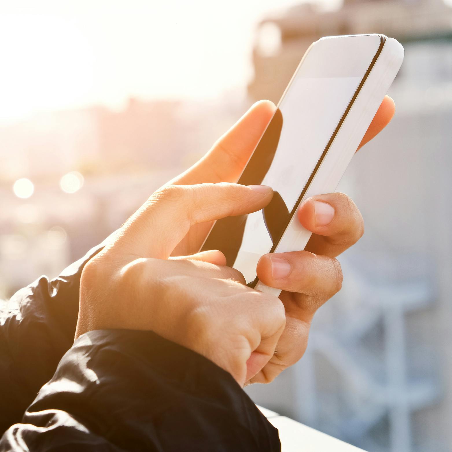 Reparatie aan je kapotte mobiele telefoon.