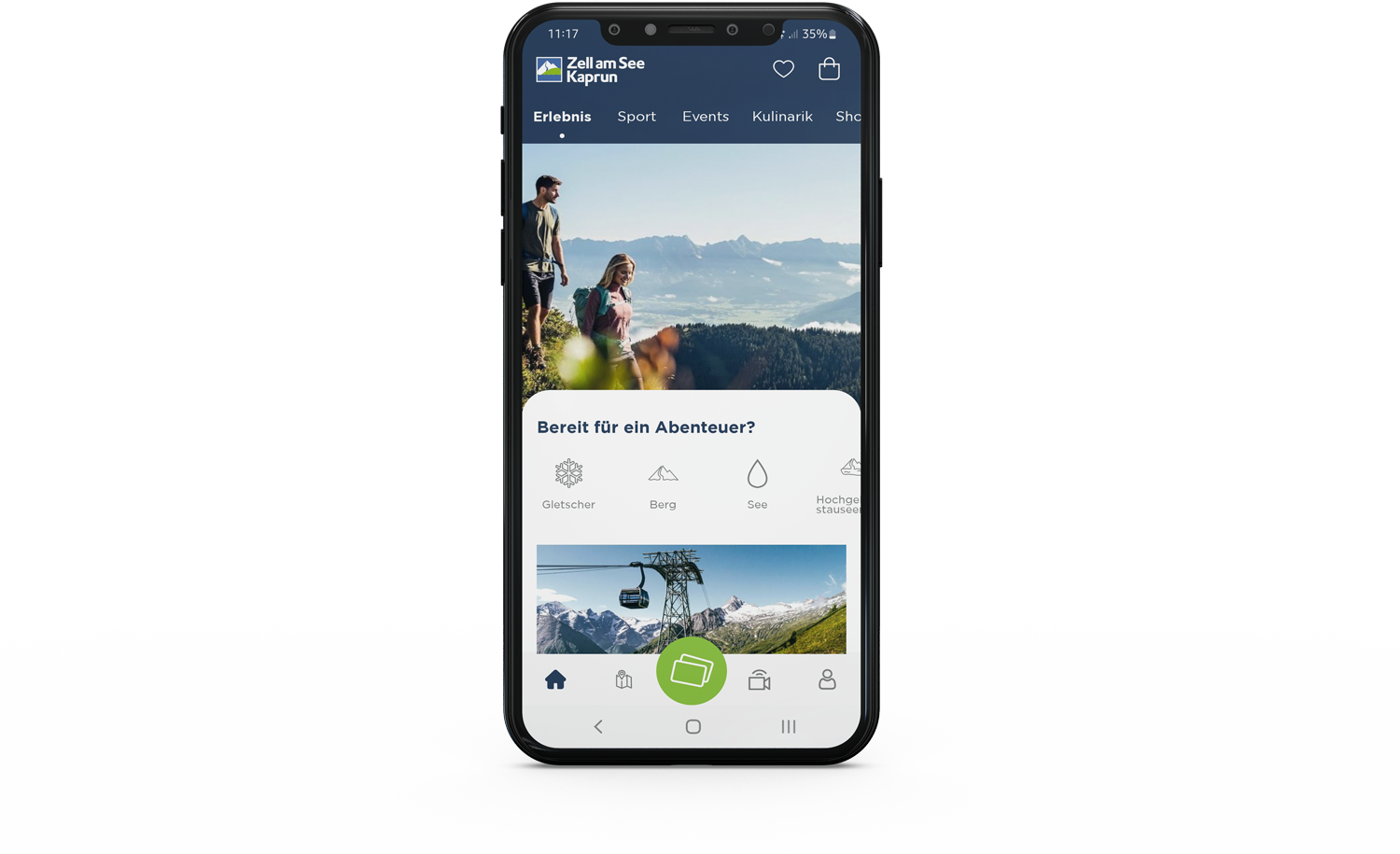 Zell am See Kaprun mobile app to download summer card