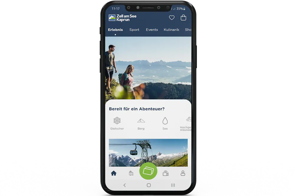 Zell am See Kaprun mobile app to download summer card