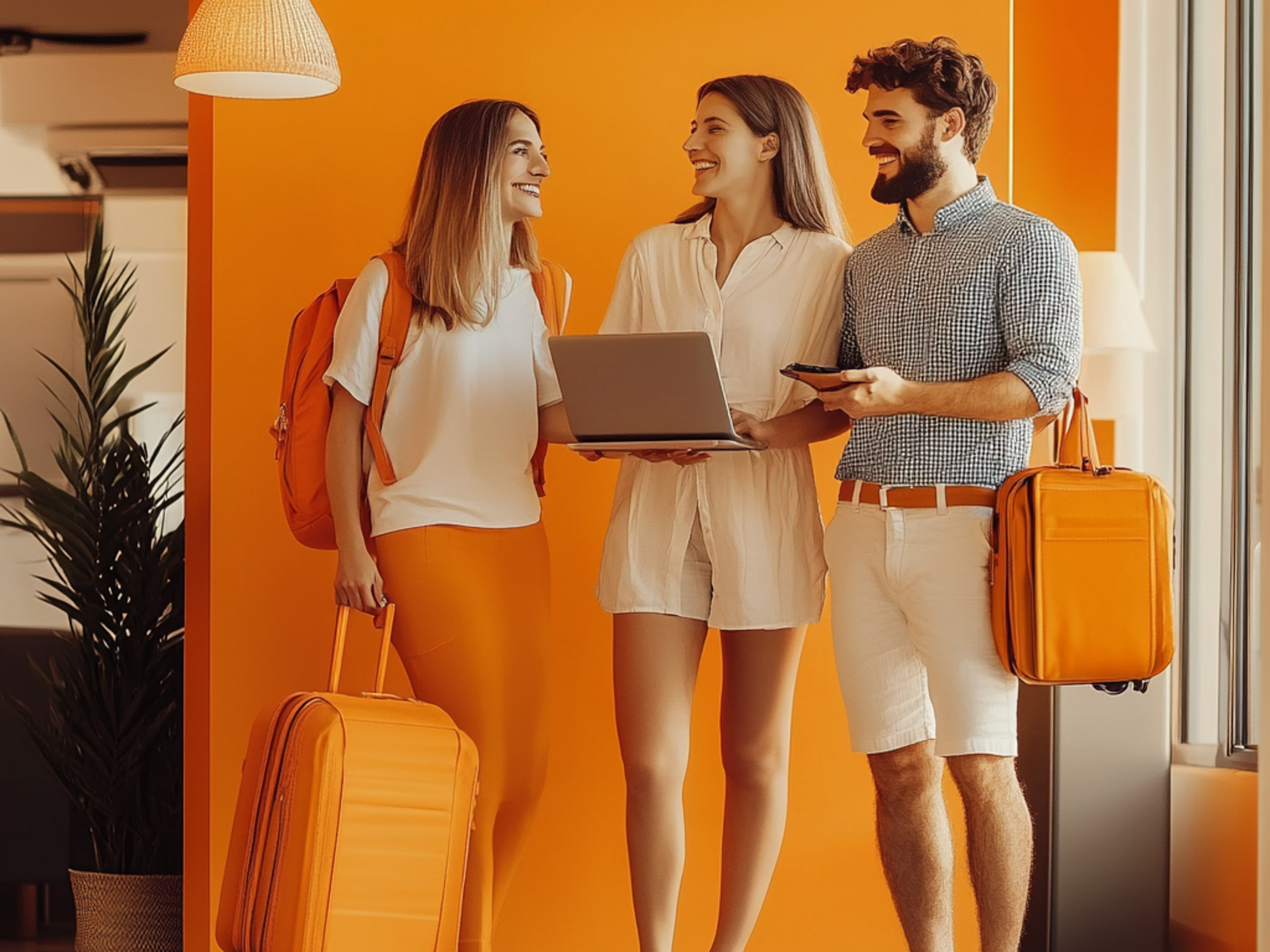 Guest check in process management from we rent