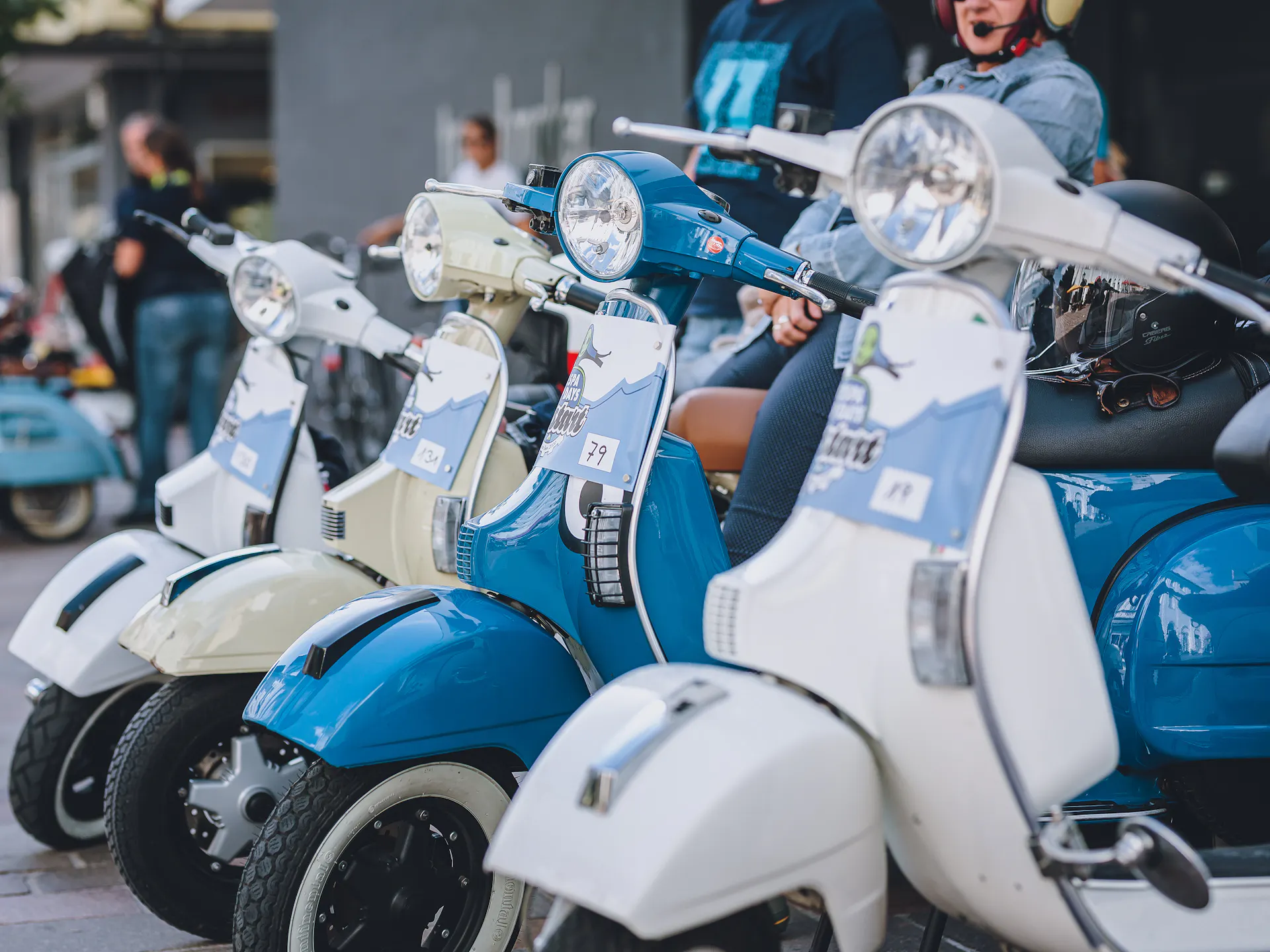 A highlight for every VESPA fan - the Vespa alp days in Zell am See, every year at spring time