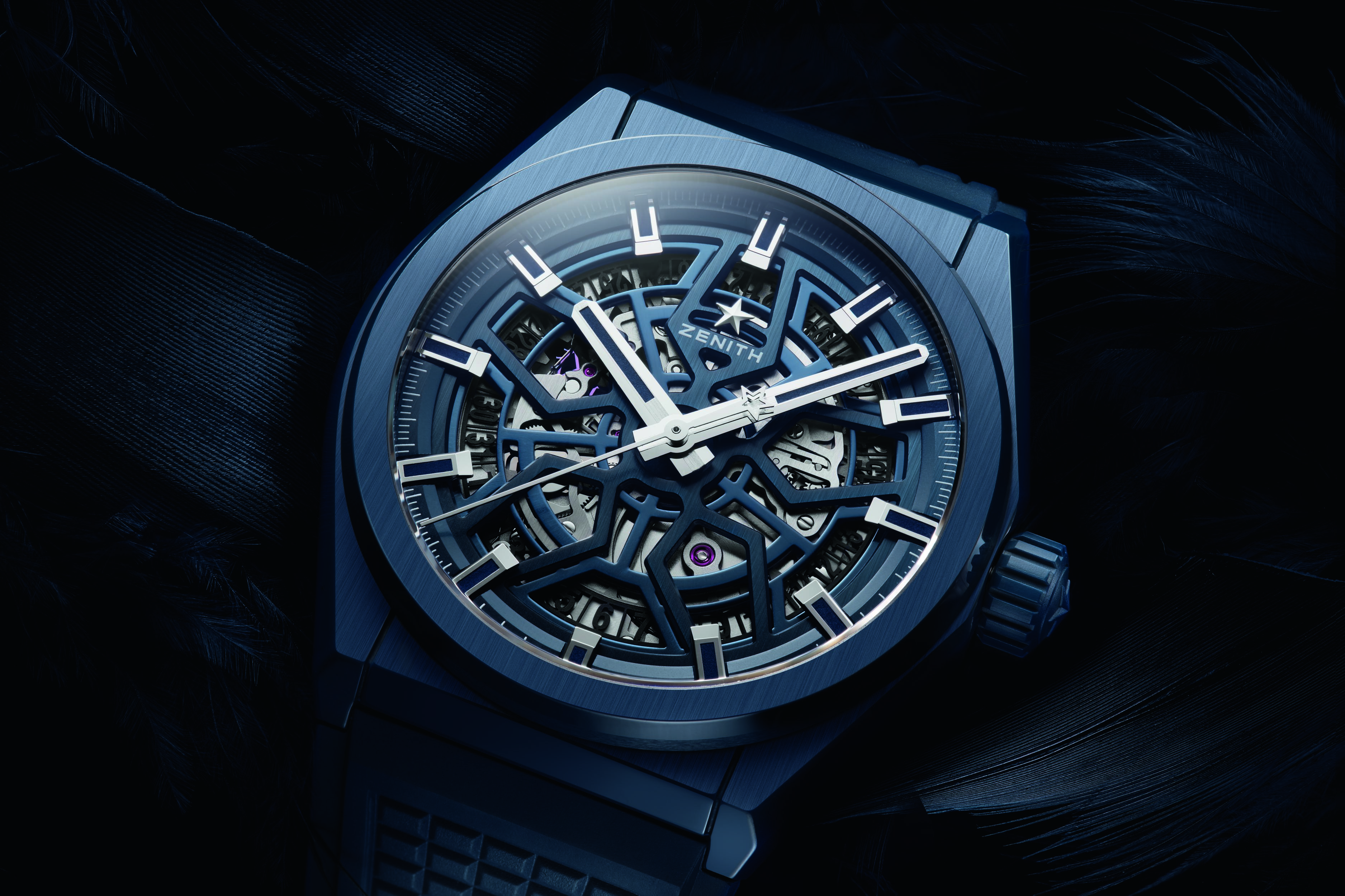 DEFY Classic Blue Ceramic with skeleton dial ZENITH