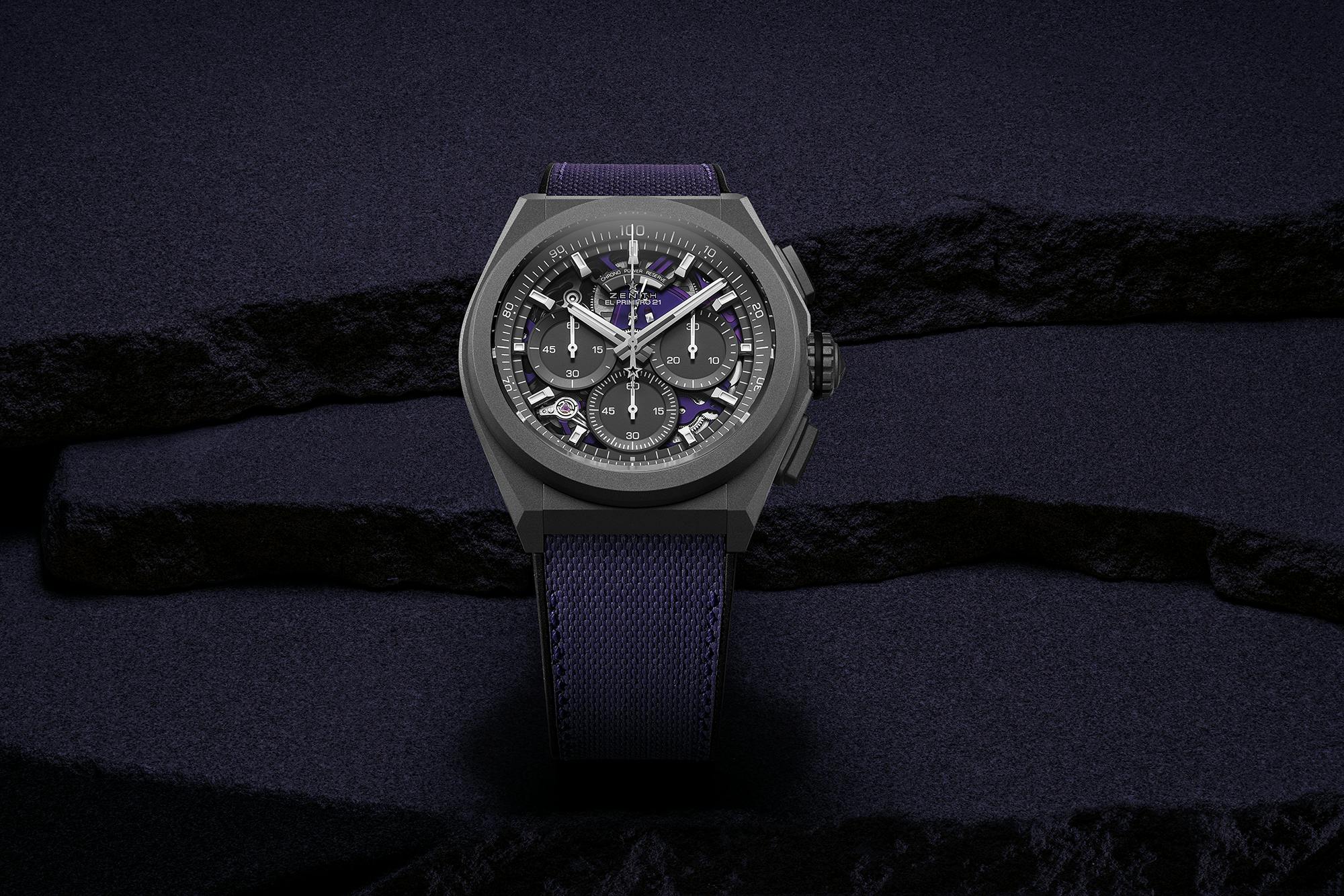 ZENITH DEFY 21 ULTRAVIOLET Microblasted titanium - Main Image