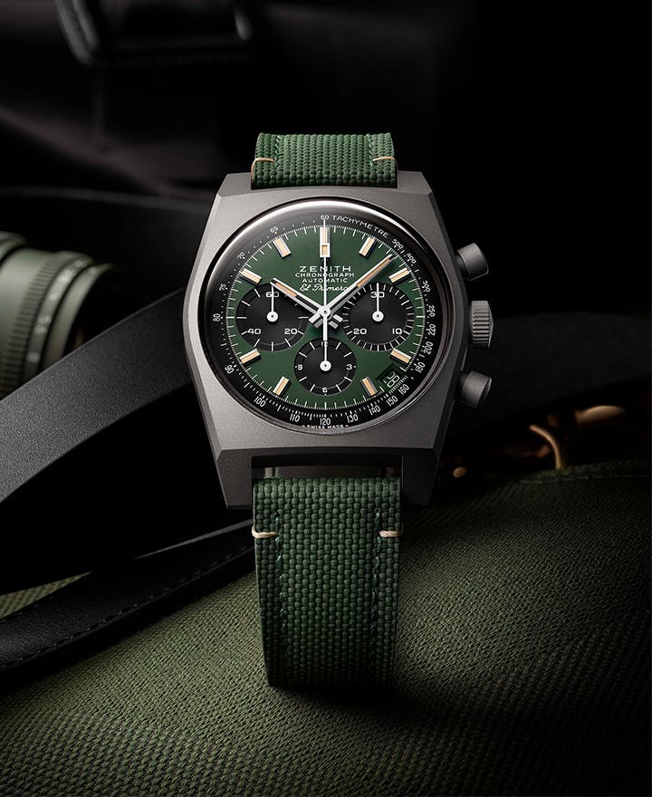 CHRONOMASTER REVIVAL SAFARI復刻版腕錶 搭戴EL PRIMERO機芯  展現野性不羈的一面