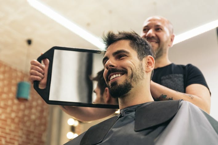 Coiffure homme