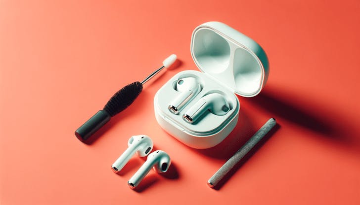 How to clean AirPods - cleaning kit
