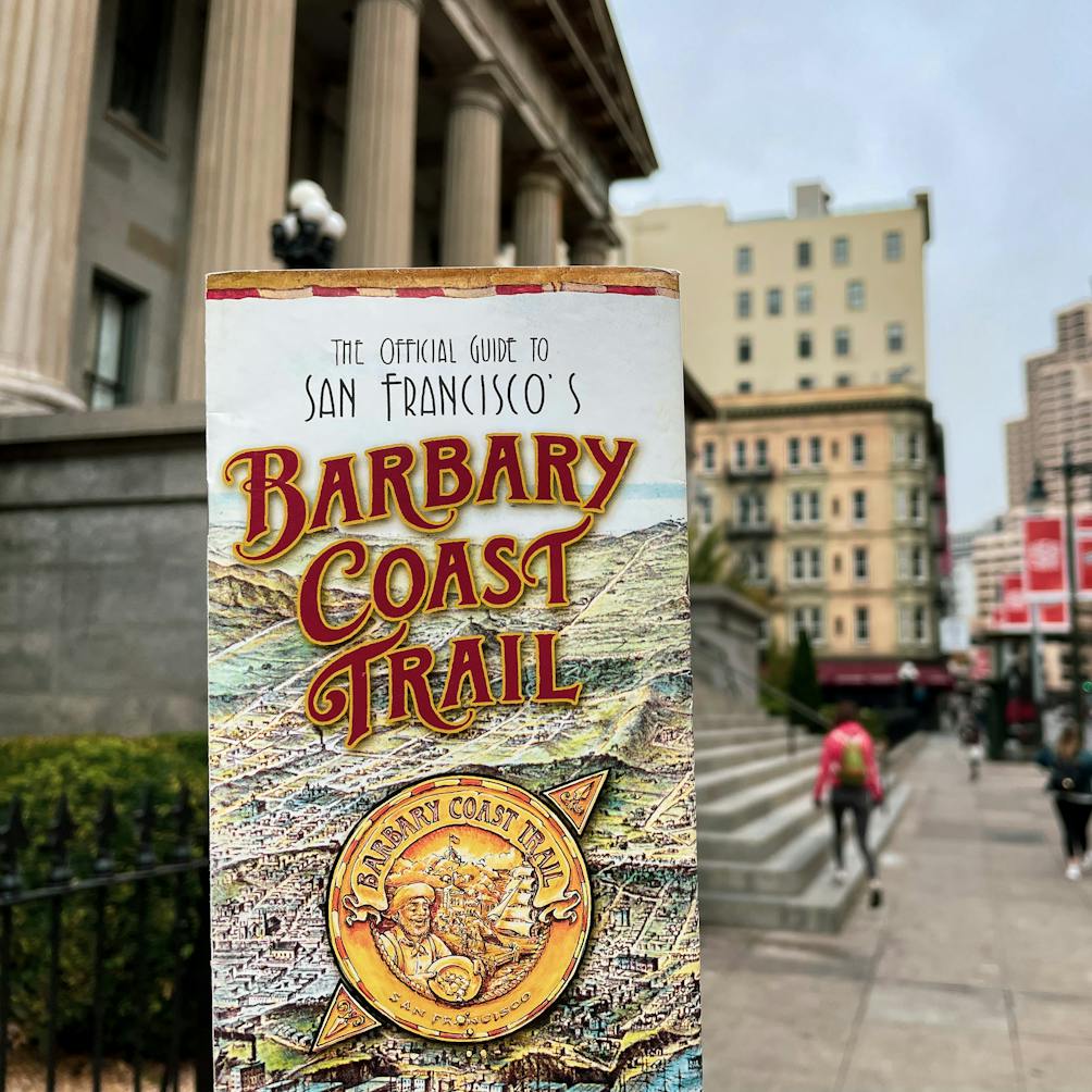 Barbary Coast Trail guide in San Francisco