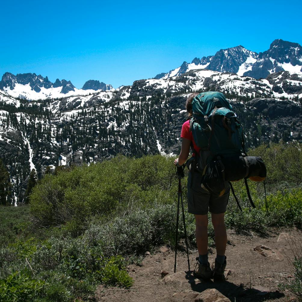 backpack to Thousand Island lake