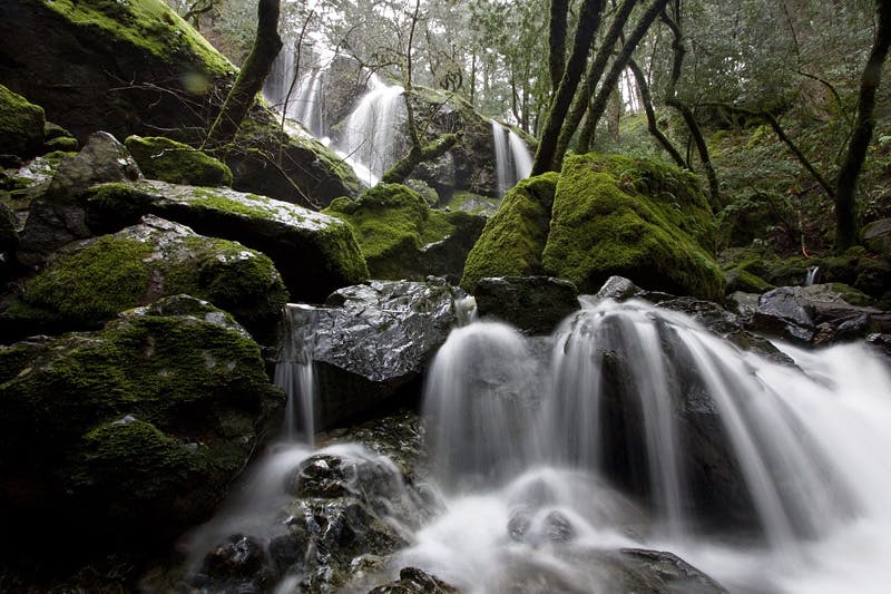 Cataract Falls on Mount Tam