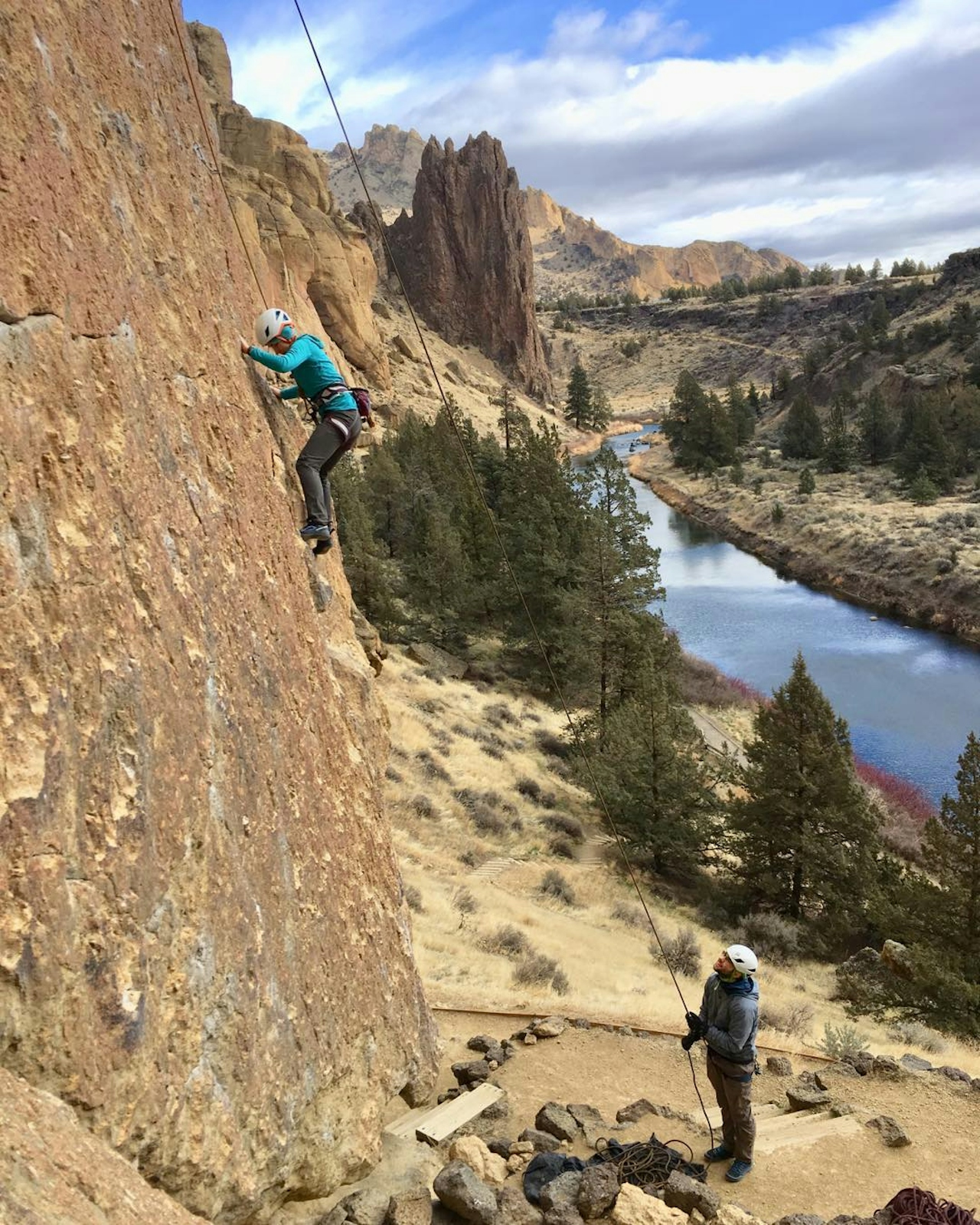 Rock climbing Smith Rock State Park