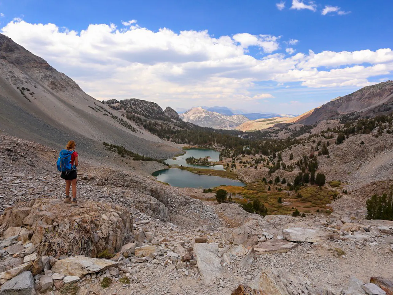 woman hiking for Weekend Sherpa Adventure Challenge