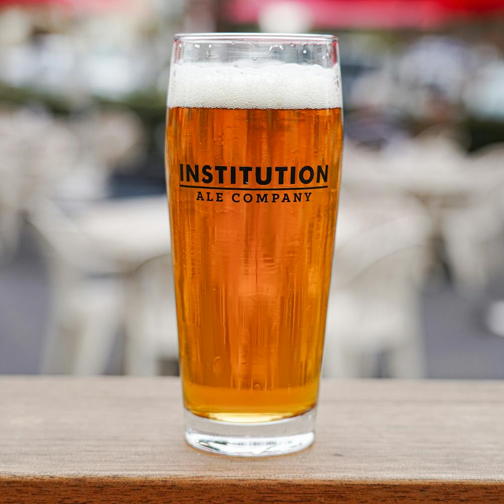 Institution Ale Company beer 