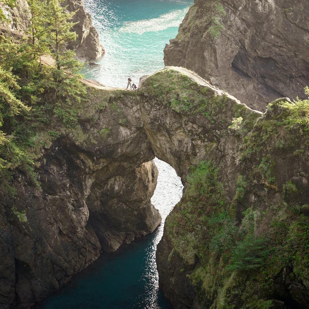 Natural Bridges on the Oregon Coast 