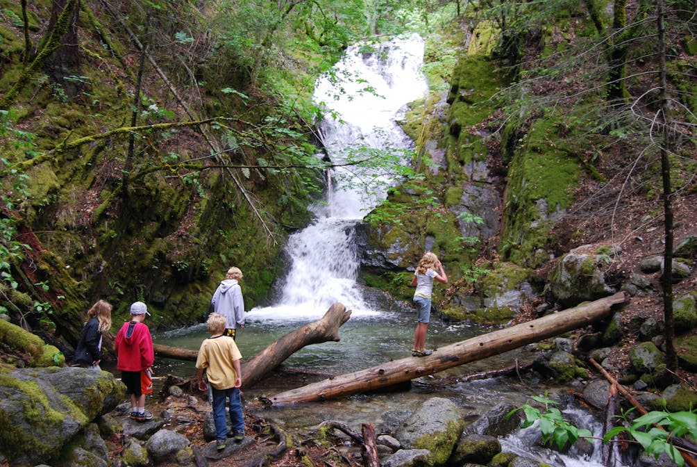 waterfalls in Whiskeytown National Recreation Area