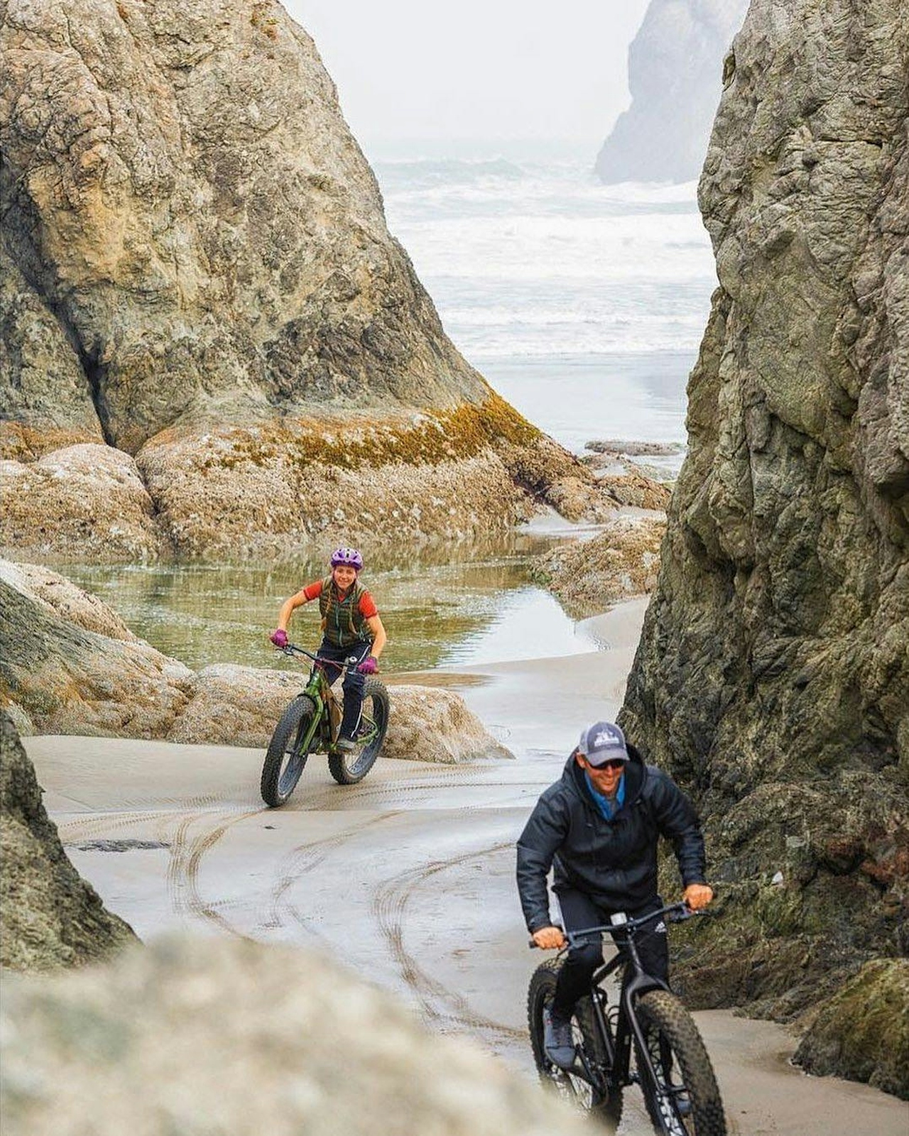 fat tire sand biking Oregon Coast