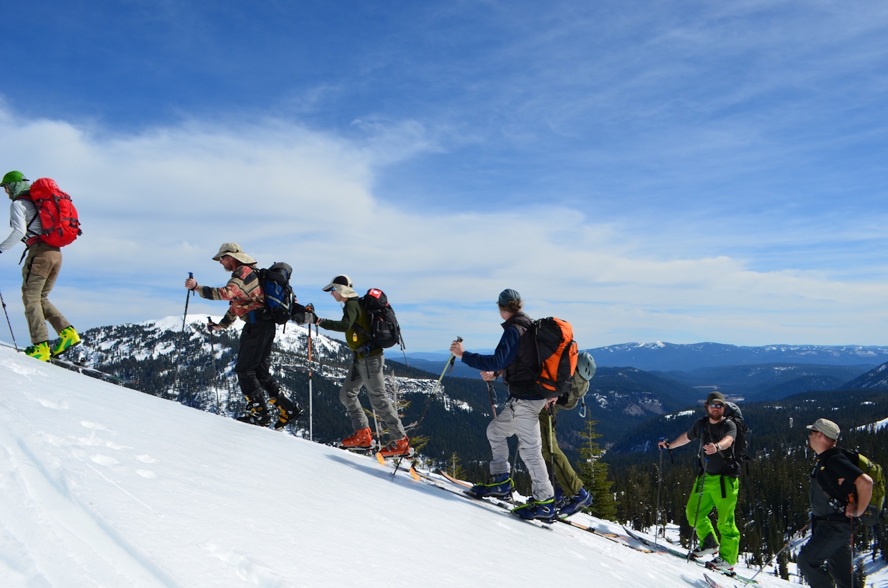 winter adventure in Lassen