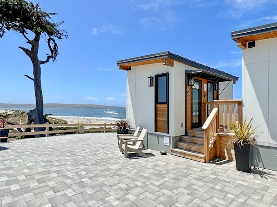 The Ospreys, tiny cottages newly built in Marin at Dillon Beach Resort