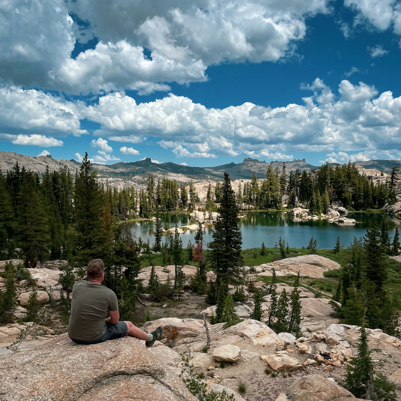 Lake view in the Emigrant Wilderness