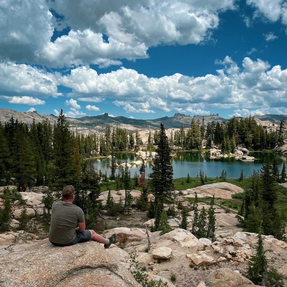 Lake view in the Emigrant Wilderness