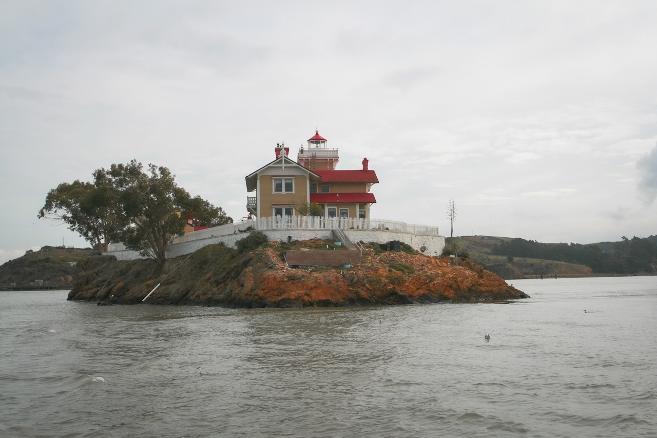 East Brother Light Station in the San Francisco Bay 