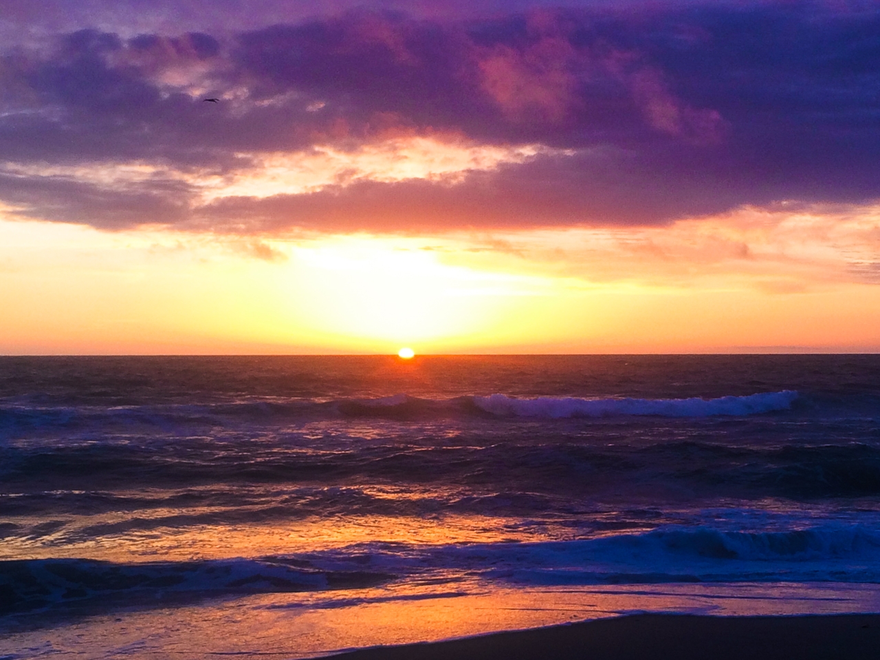 Sunset at Mori Point in Pacifica 