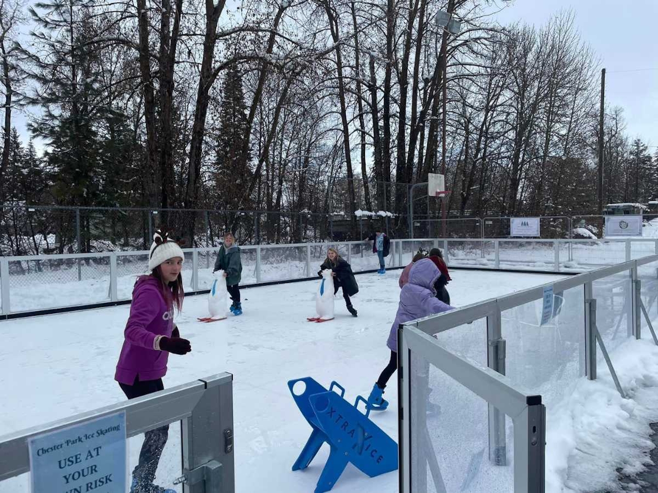 outdoor ice rink