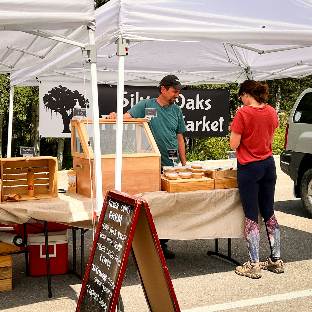 River Run Farmers Market in Sun Valley Idaho 