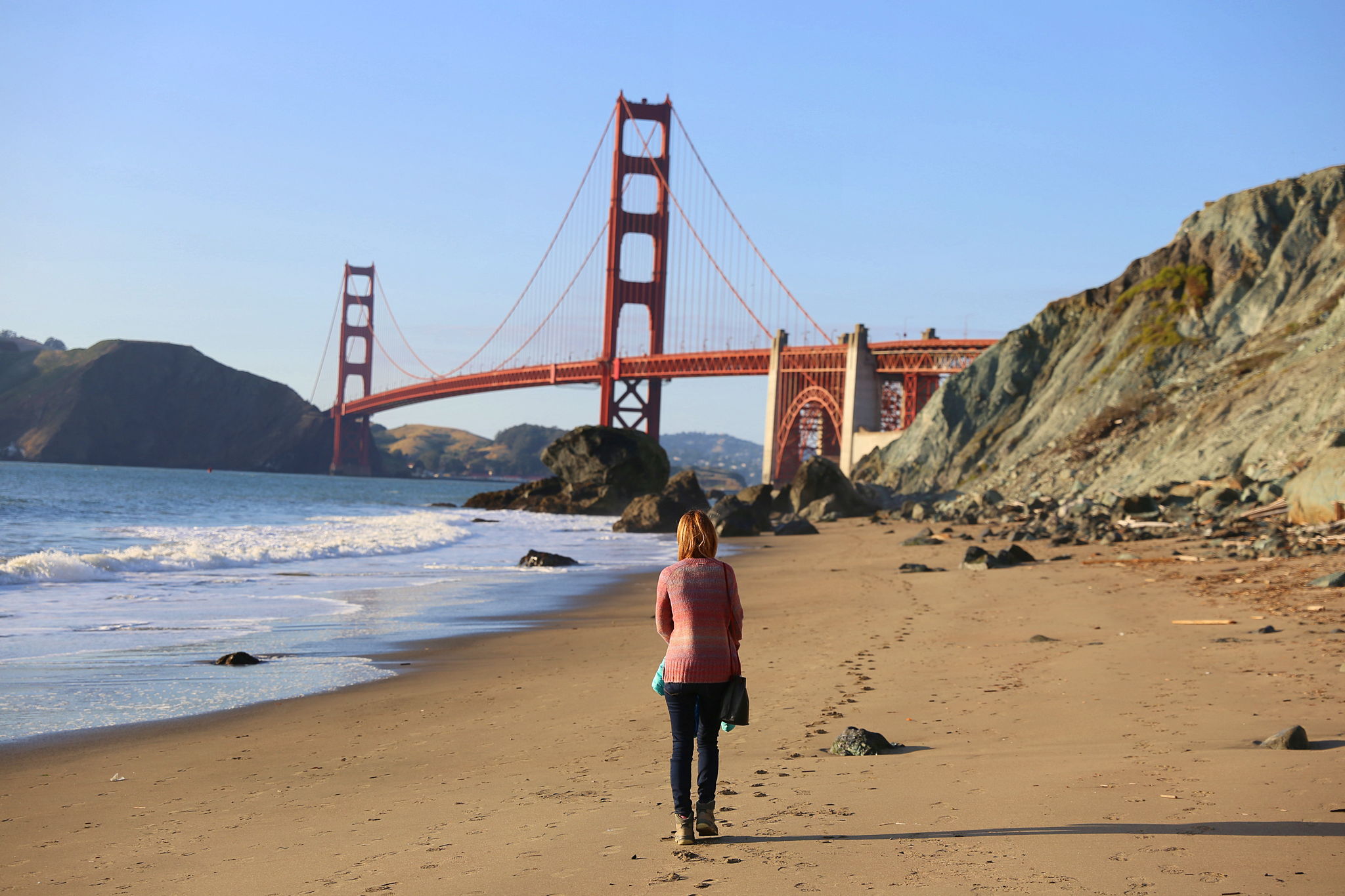 Marshall Beach in San Francisco 