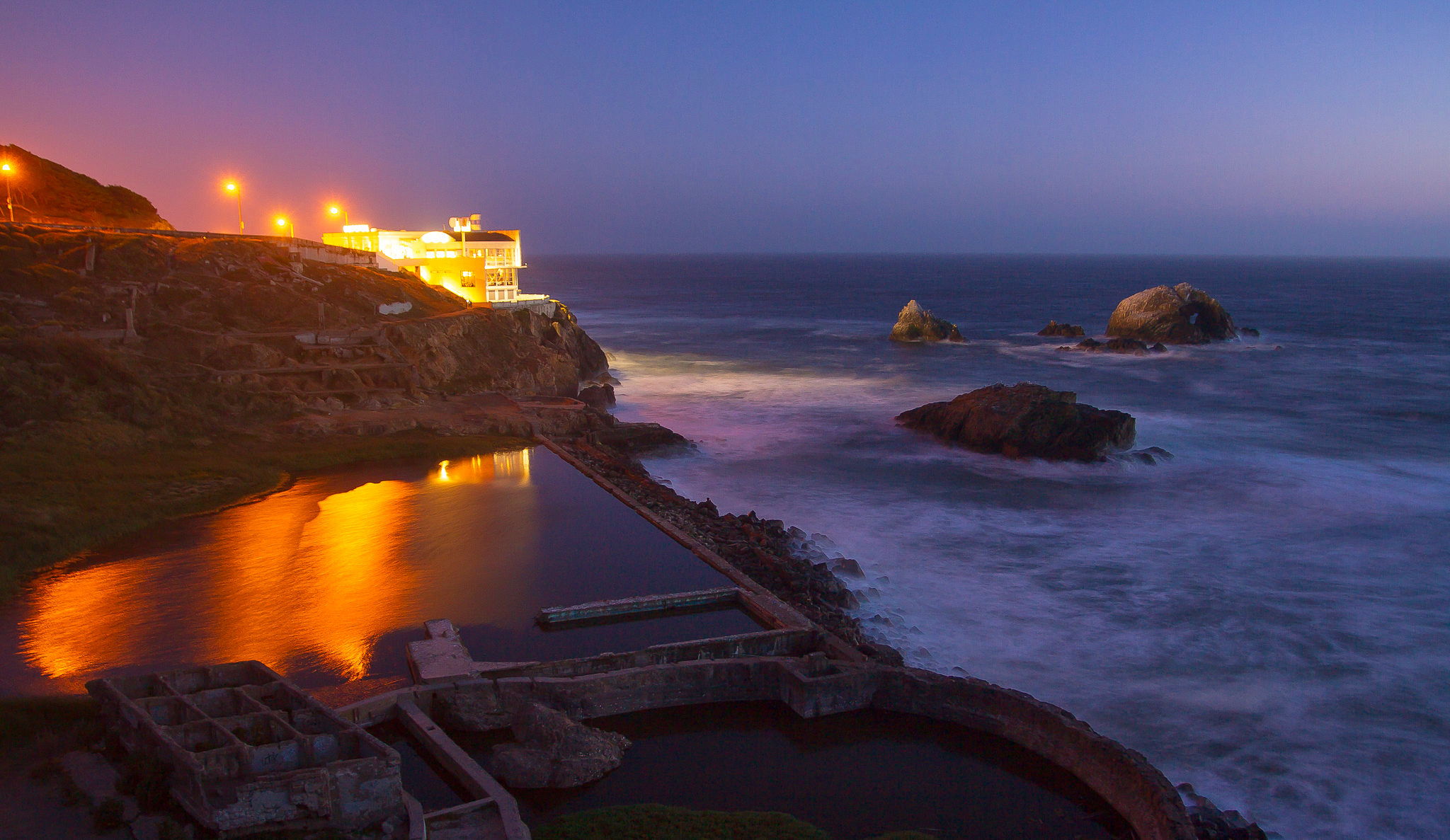 Hike among San Francisco's Sutro Baths 