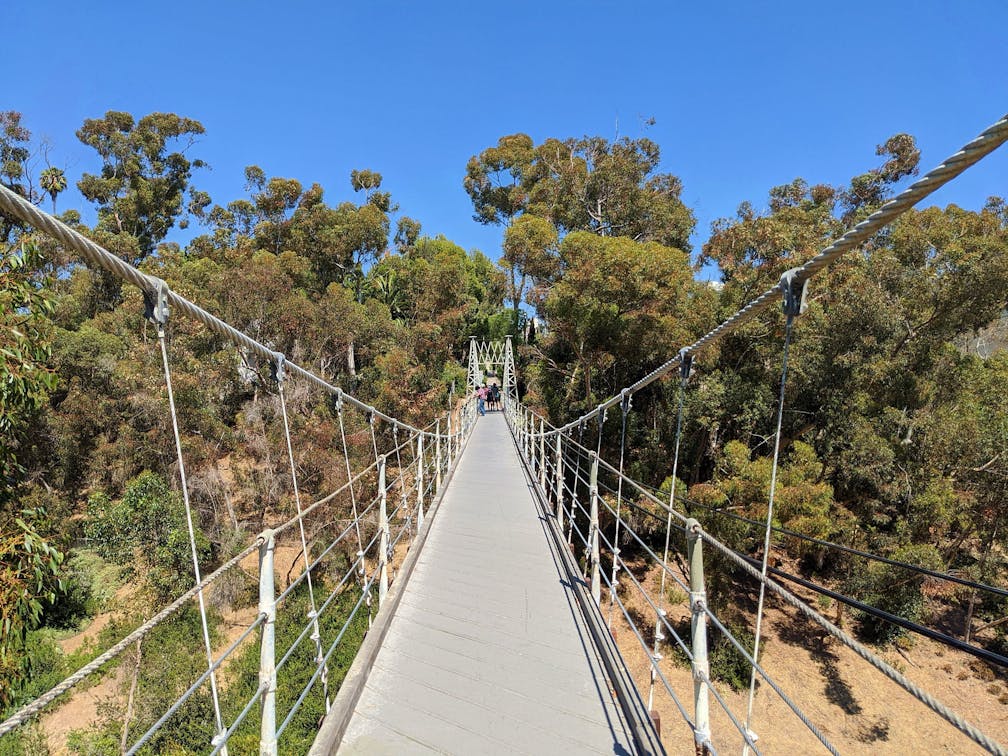 Urban Hike in San Diego to Spruce Street Suspension Bridge