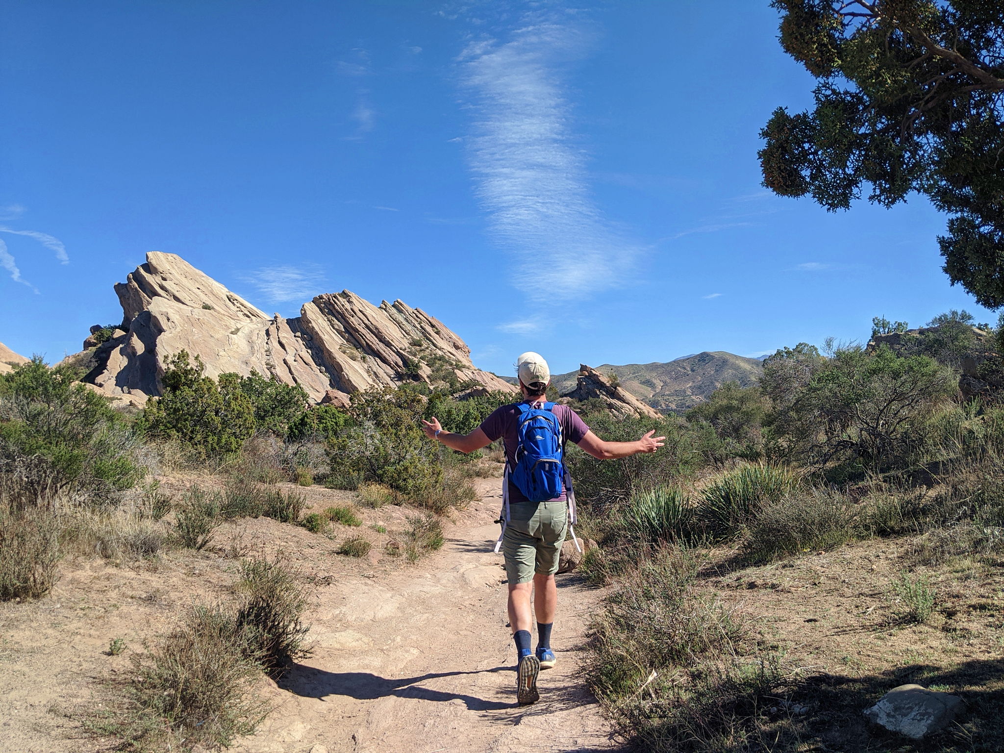 Hike Vasquez Rocks Natural Park Area 