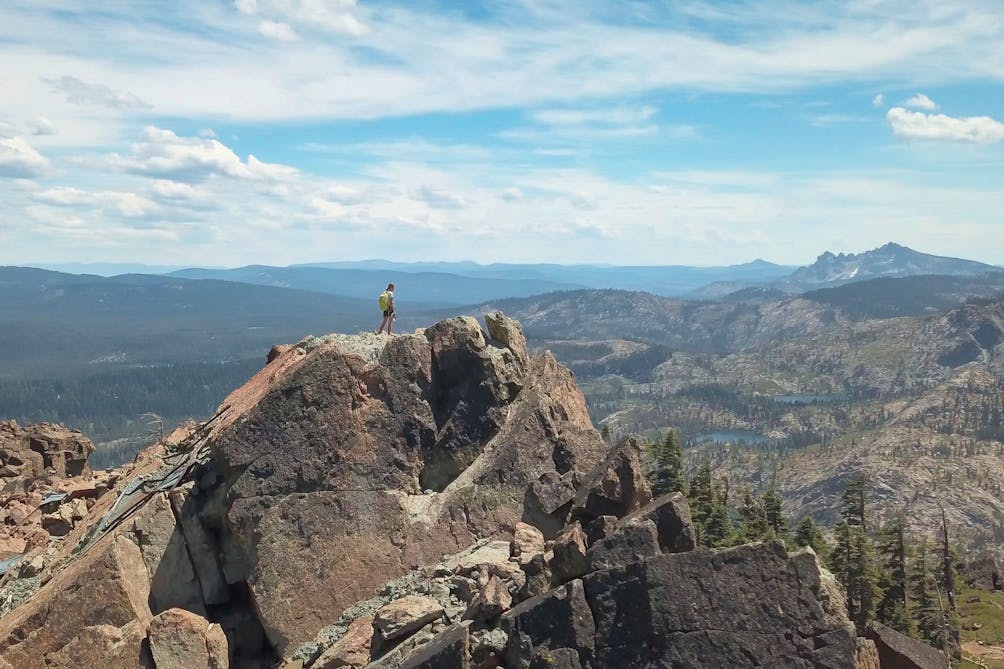 Mount Elwell Peak Hike Lakes Basin Sierra Nevada