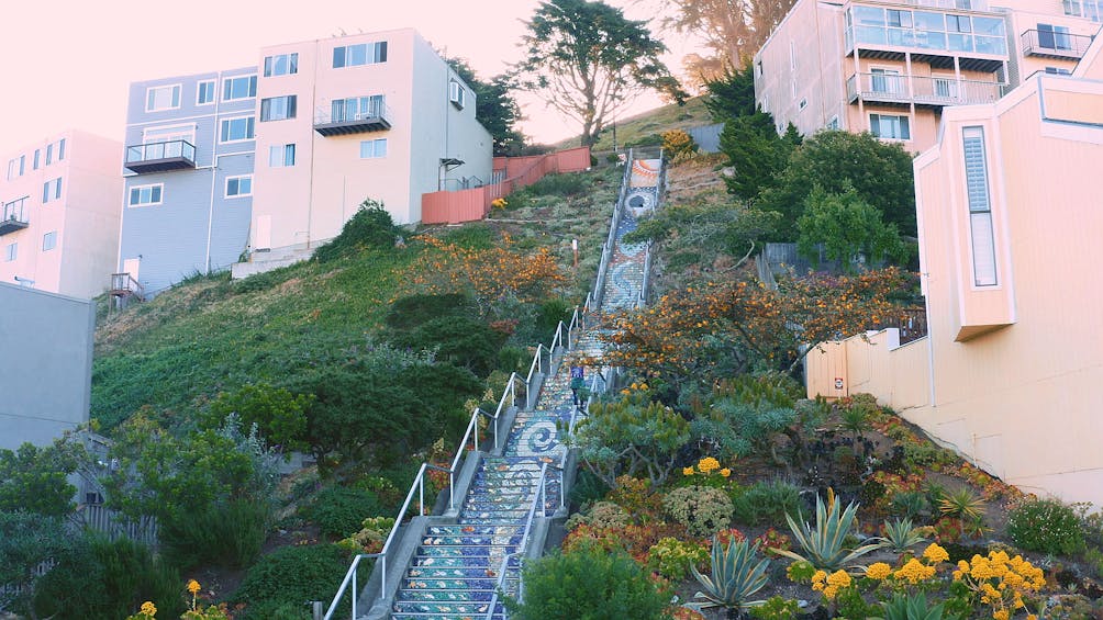 Hidden Stairways of San Francisco Guided Walk 