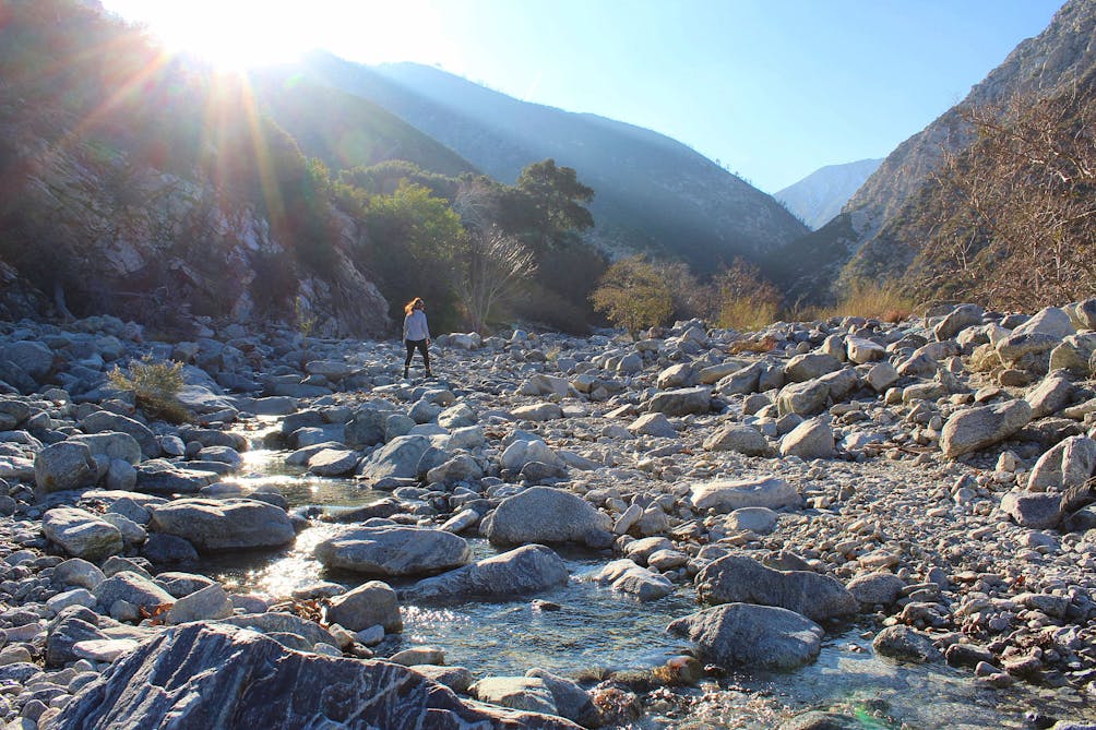 Hike to Bonita Falls in the San Gabriels