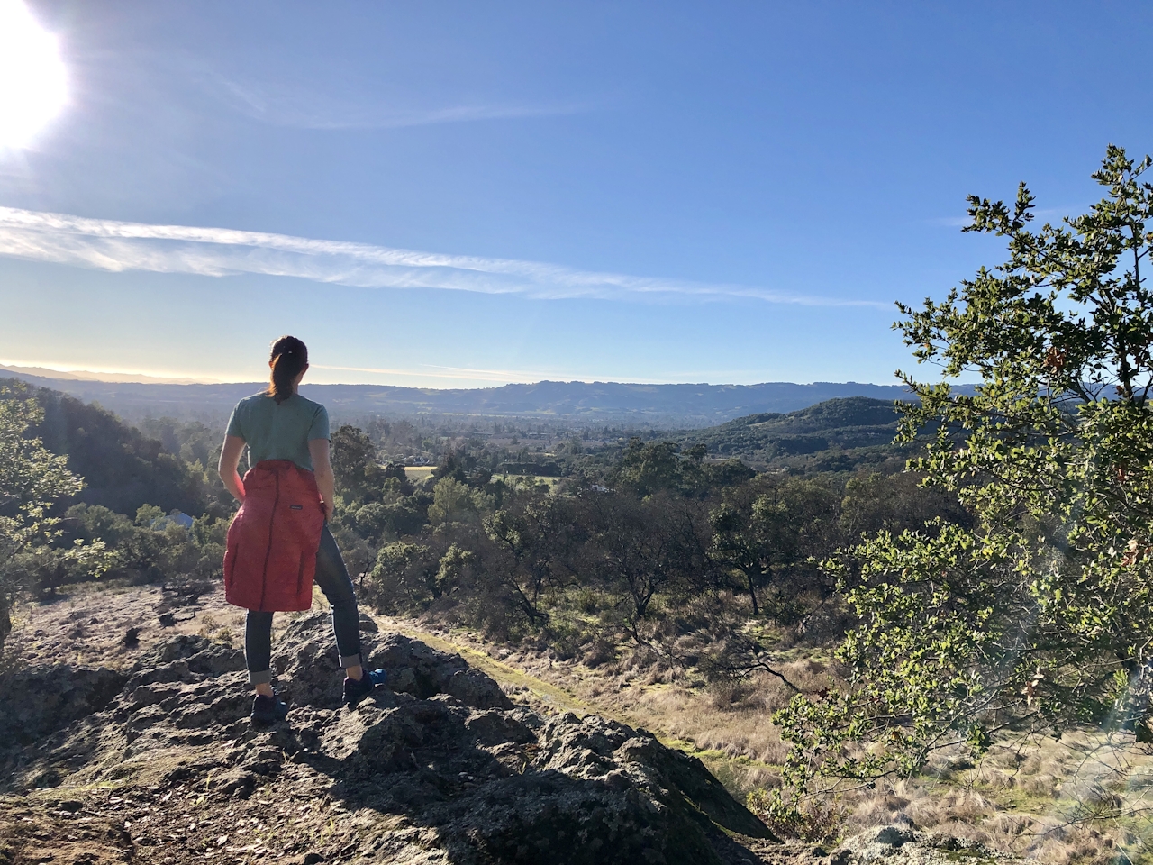 Hiking at Bartholomew Park Winery in Sonoma 