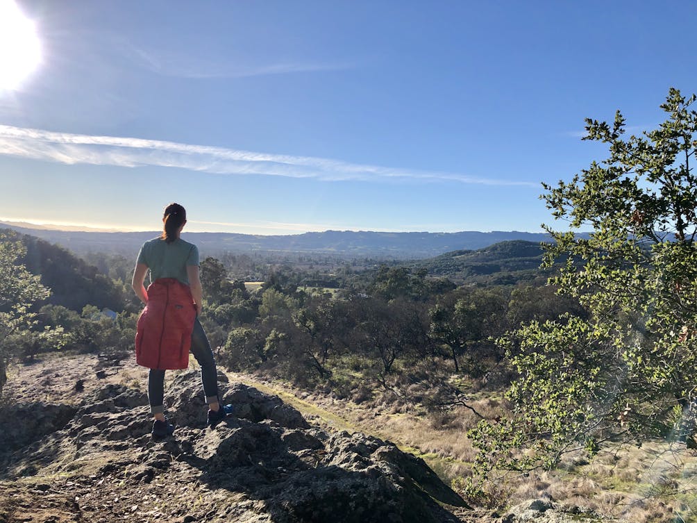 Hiking at Bartholomew Park Winery in Sonoma 