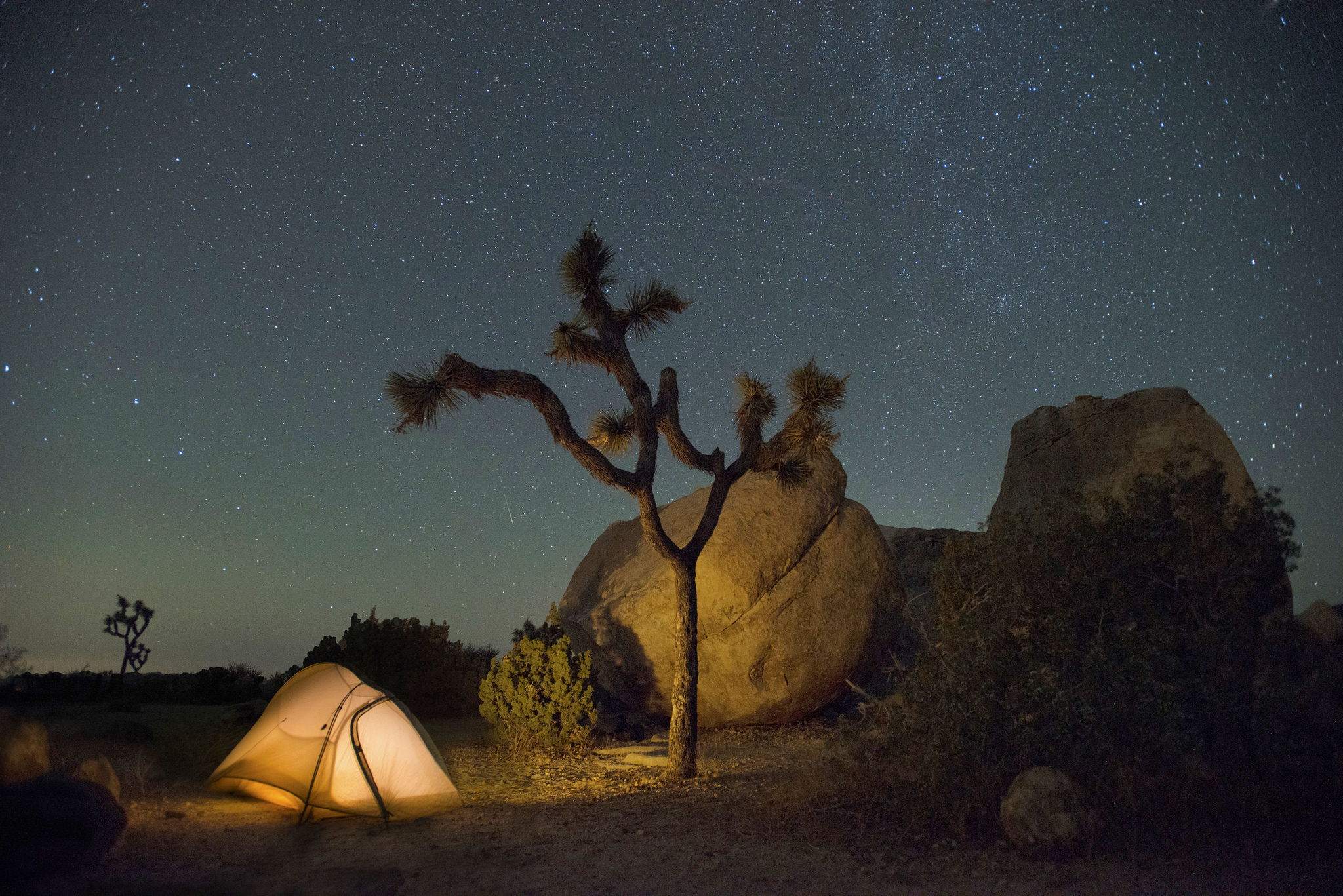 Autumn Camping White Tank Campground