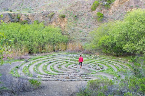 Labyrinth Hike at Sibley Volcanic Regional Preserve in the East Bay 