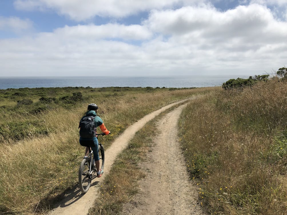 Bike in to Santa Maria Beach in Point Reyes National Seashore 